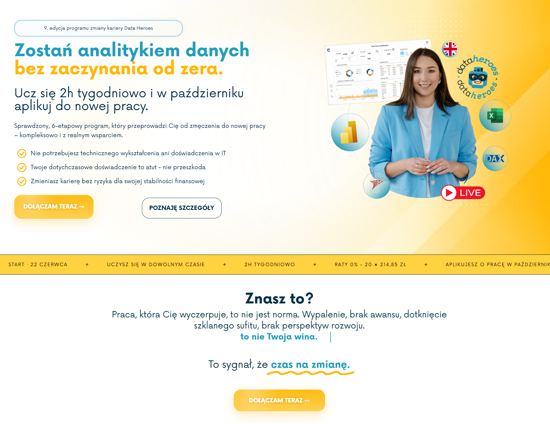 odświeżona strona Data Heroes